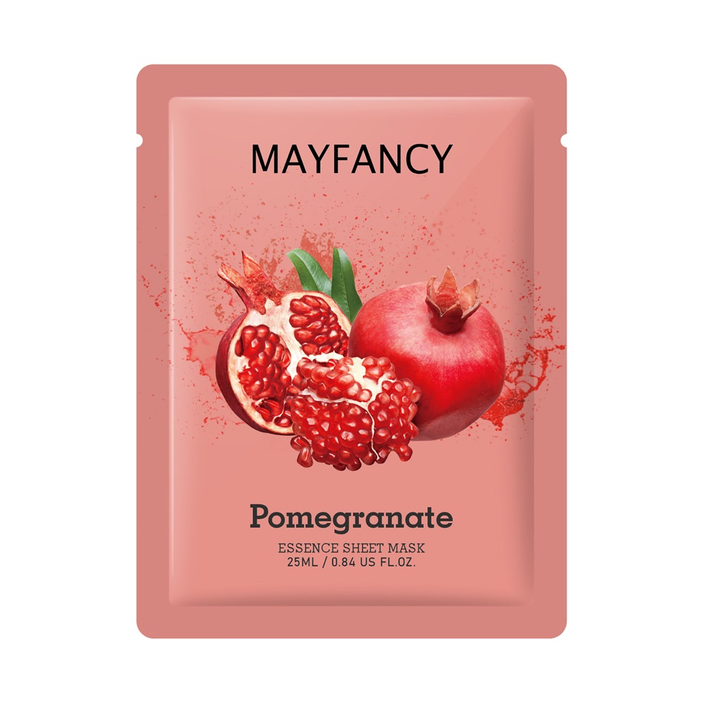 MAYFANCY Mascarilla Facial Hidratante de Fruta de Granada